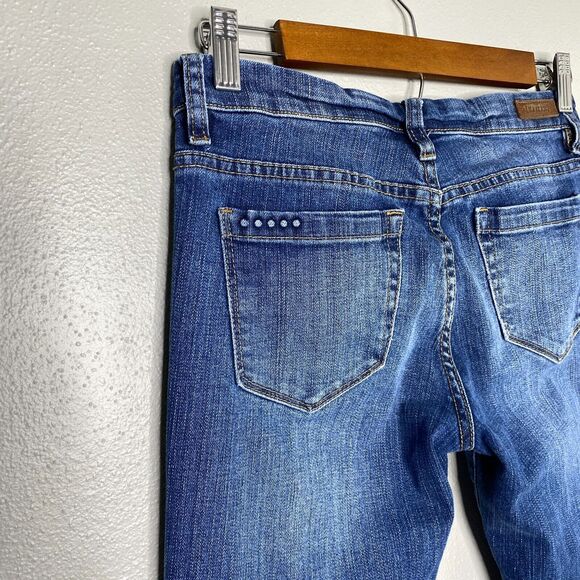 Blank NYC Womens sz 26 Low Rise Skinny Jeans Blue Medium Wash Style 36U-7001 - Picture 7 of 13